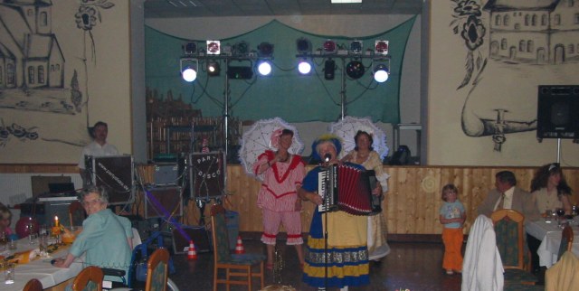 Partydisko mit Marktfrau Regine 2007